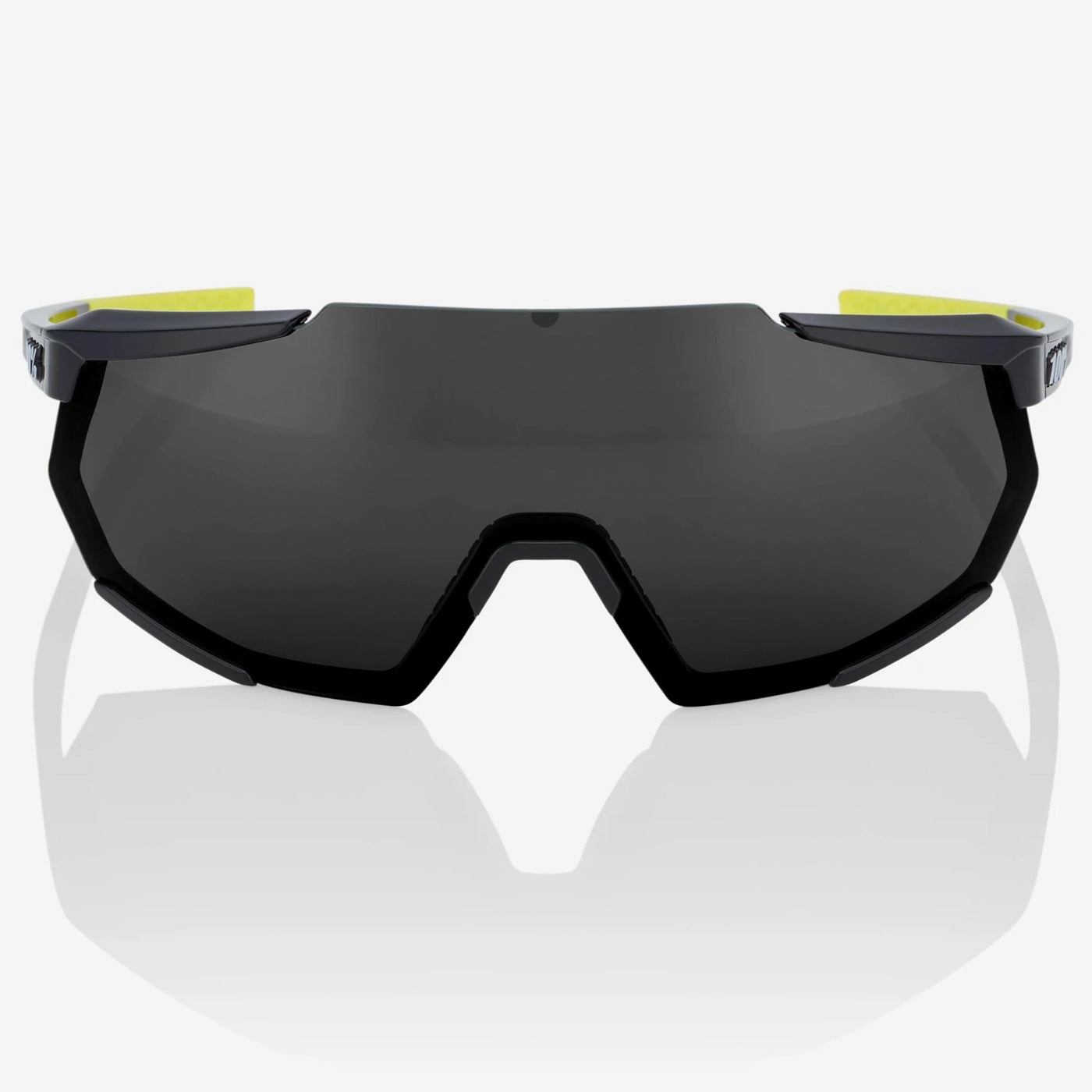 100% Racetrap 3.0 glasses - Gloss Black Smoke