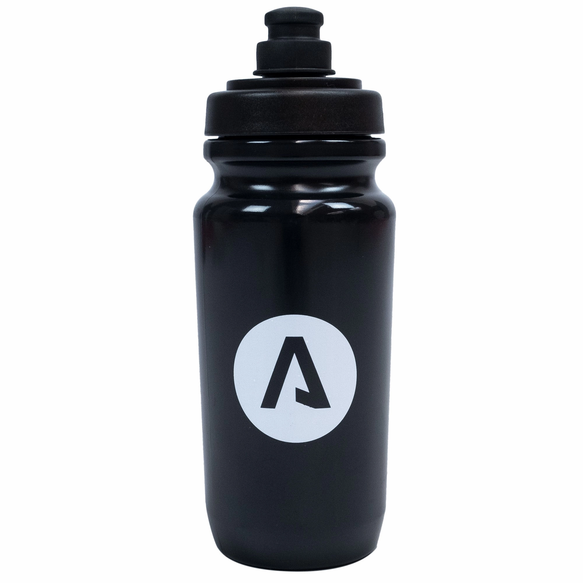 All4cycling logo water bottle 550 ml - Black 