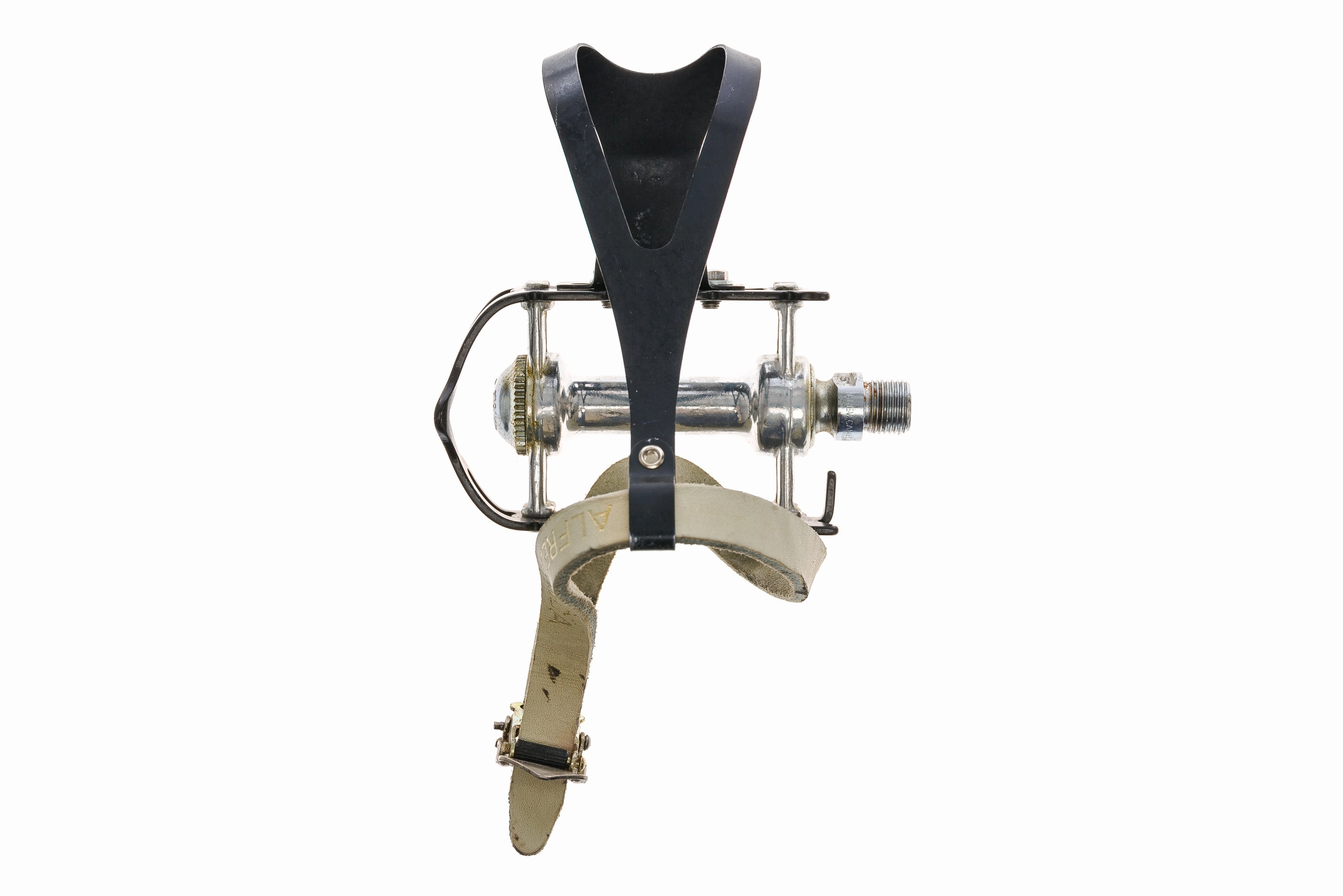 Campagnolo 4021 Super Record Strada Pedals Clip In Black/Silver