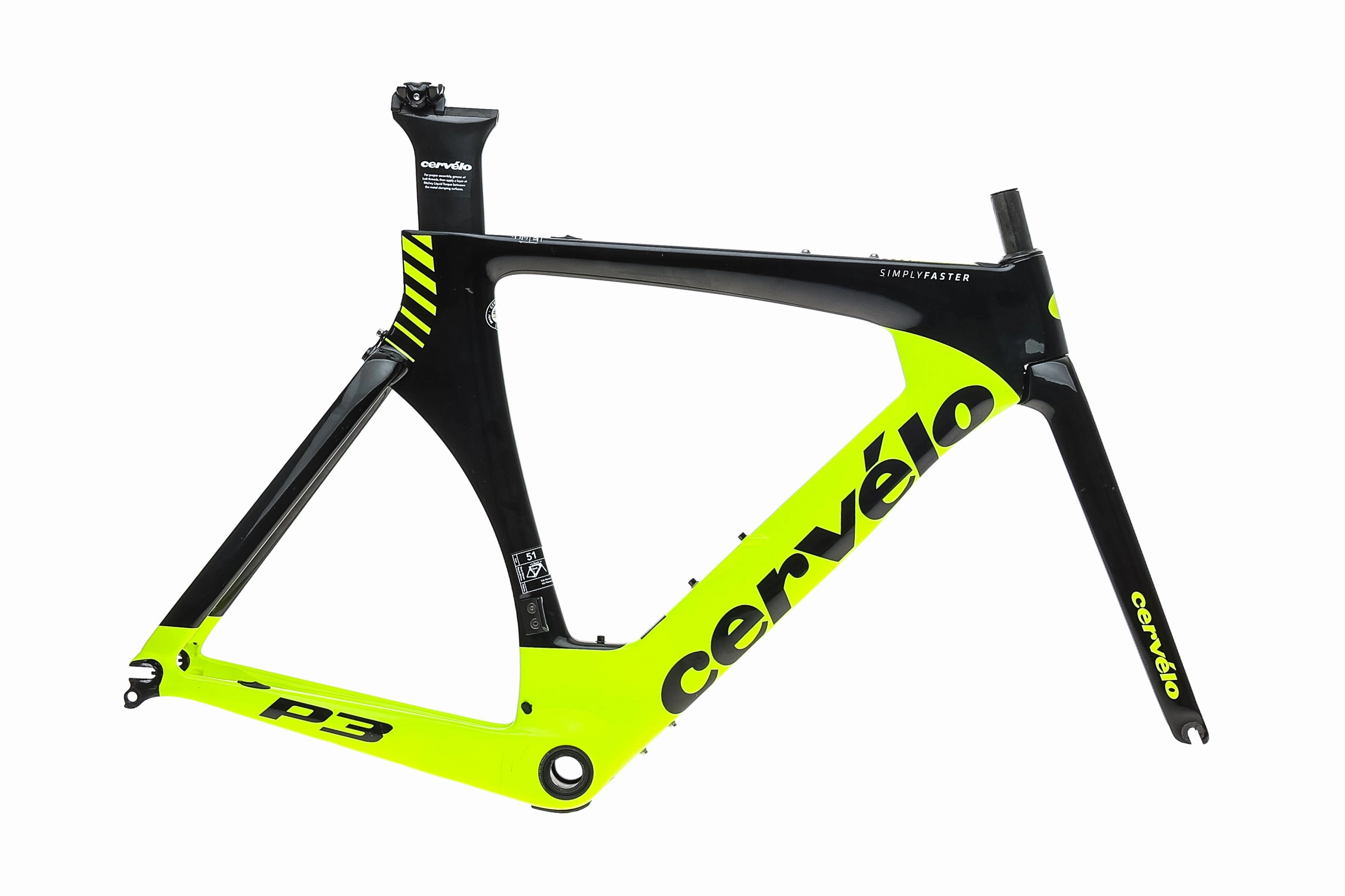 Cervelo P3 51cm Frameset - 2019