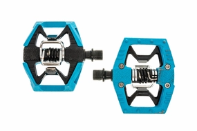 Crank Brothers Doubleshot Pedals Clipless Blue/Black