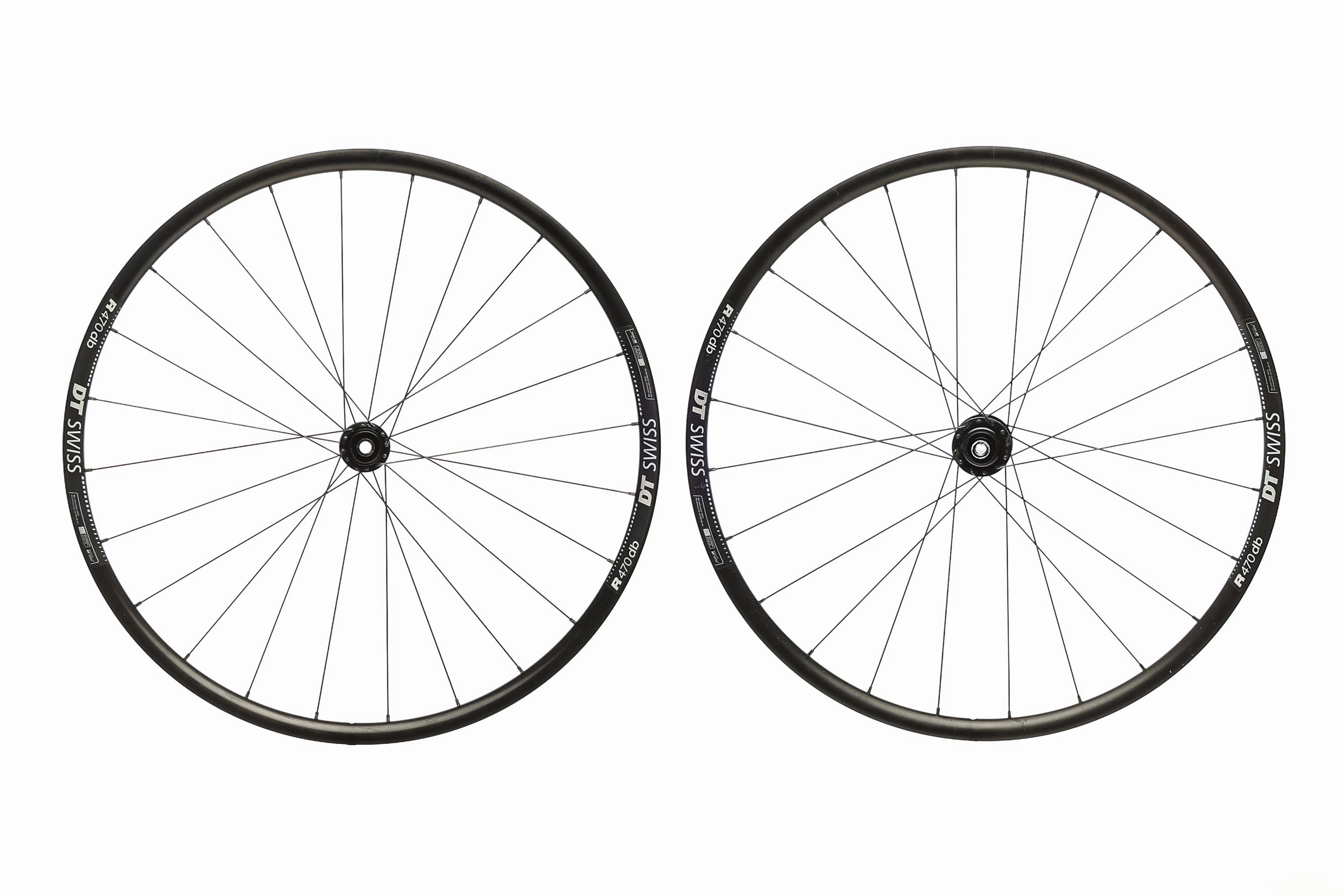 DT Swiss R470db Aluminum Tubeless 700c Wheelset