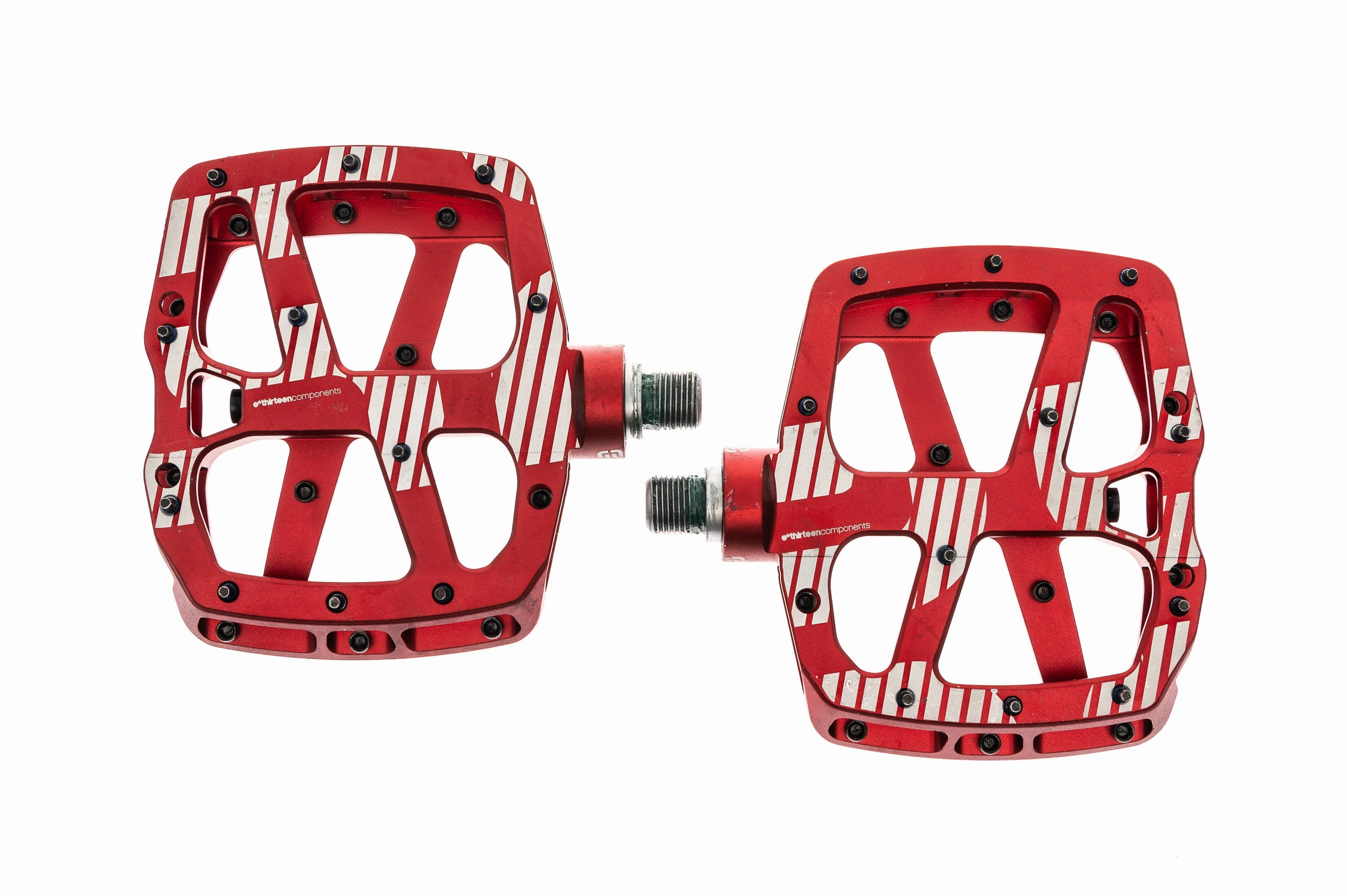 e*thirteen Plus Pedals Platform Red