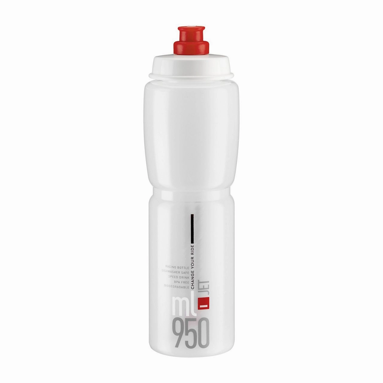 Elite Jet Logo bottle 950ml - Transparent