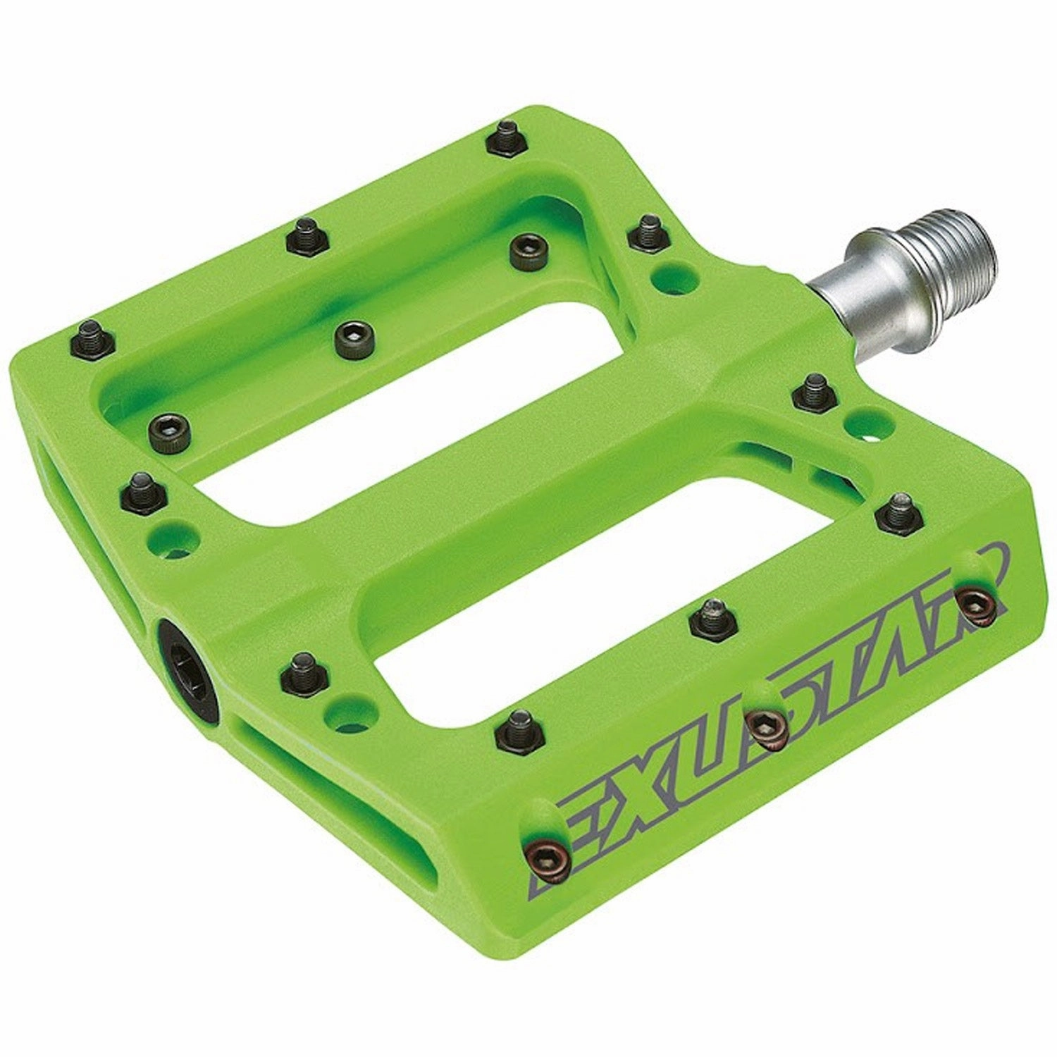 Exustar Flat PB71 pedals - Green