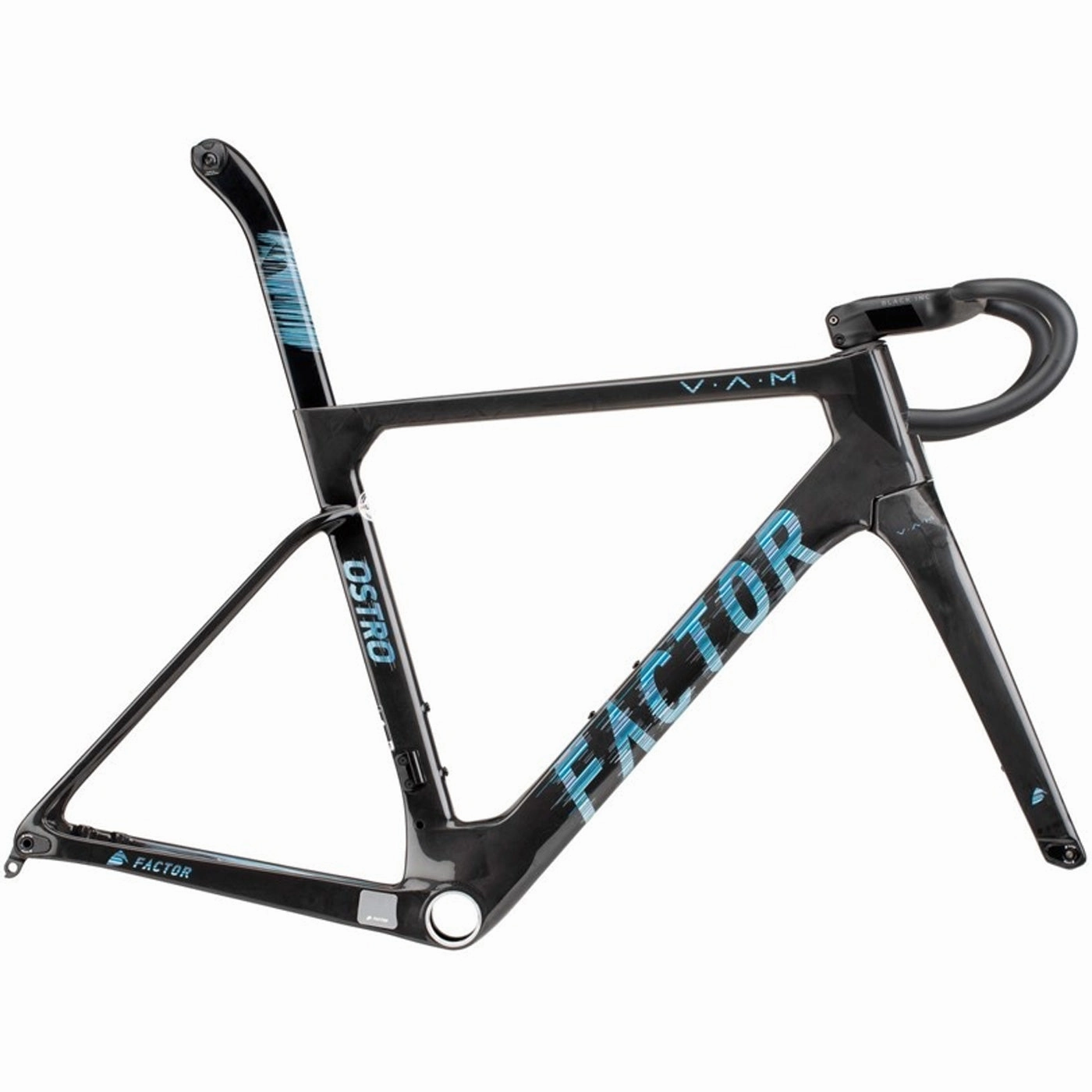 Factor Ostro Vam Disc framset - Black Flicker