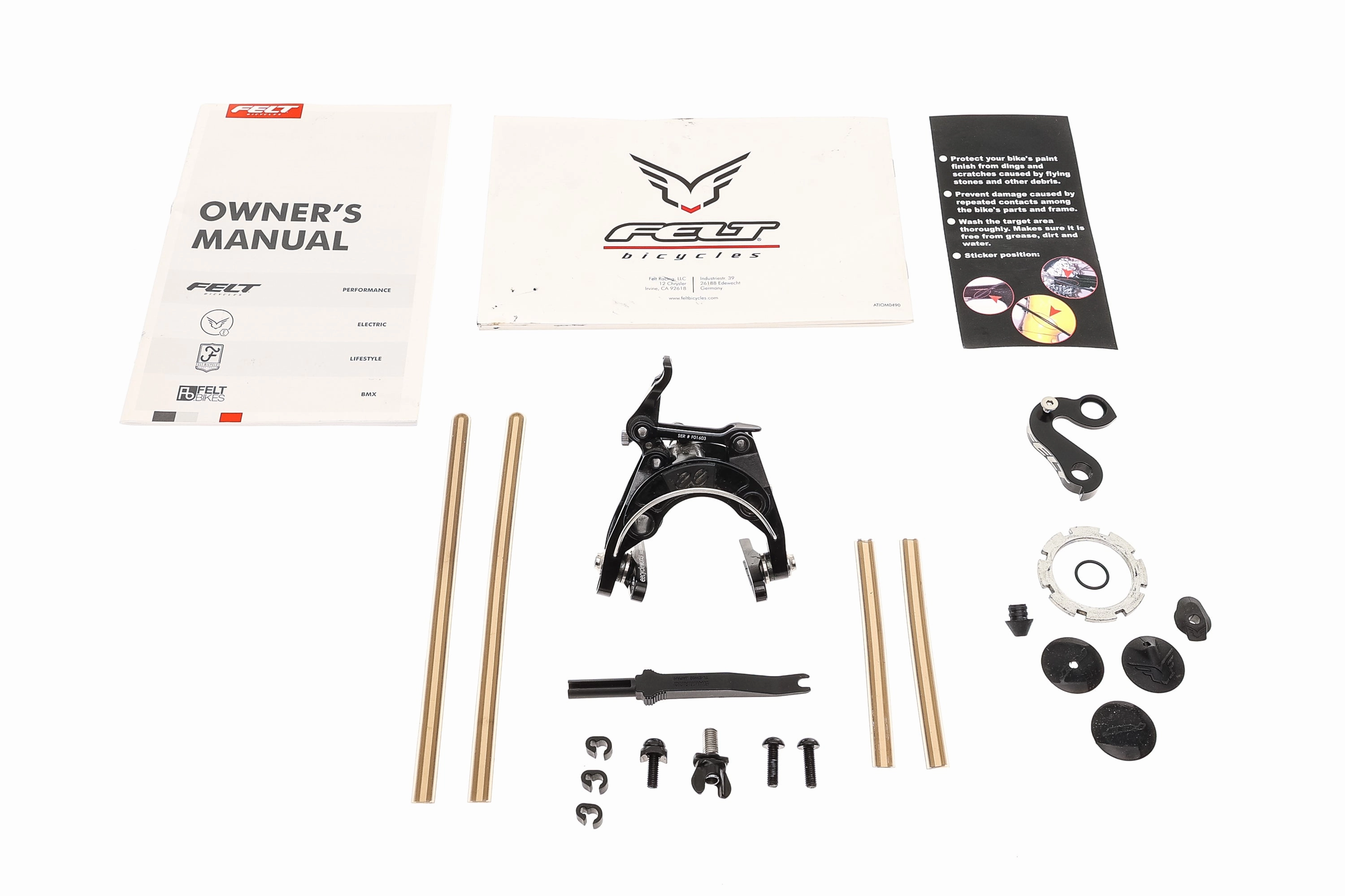 Felt AR FRD 54cm Frameset - 2019