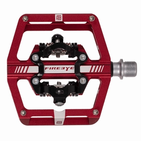 Fireeye Hot Clip M SPD pedals - Red