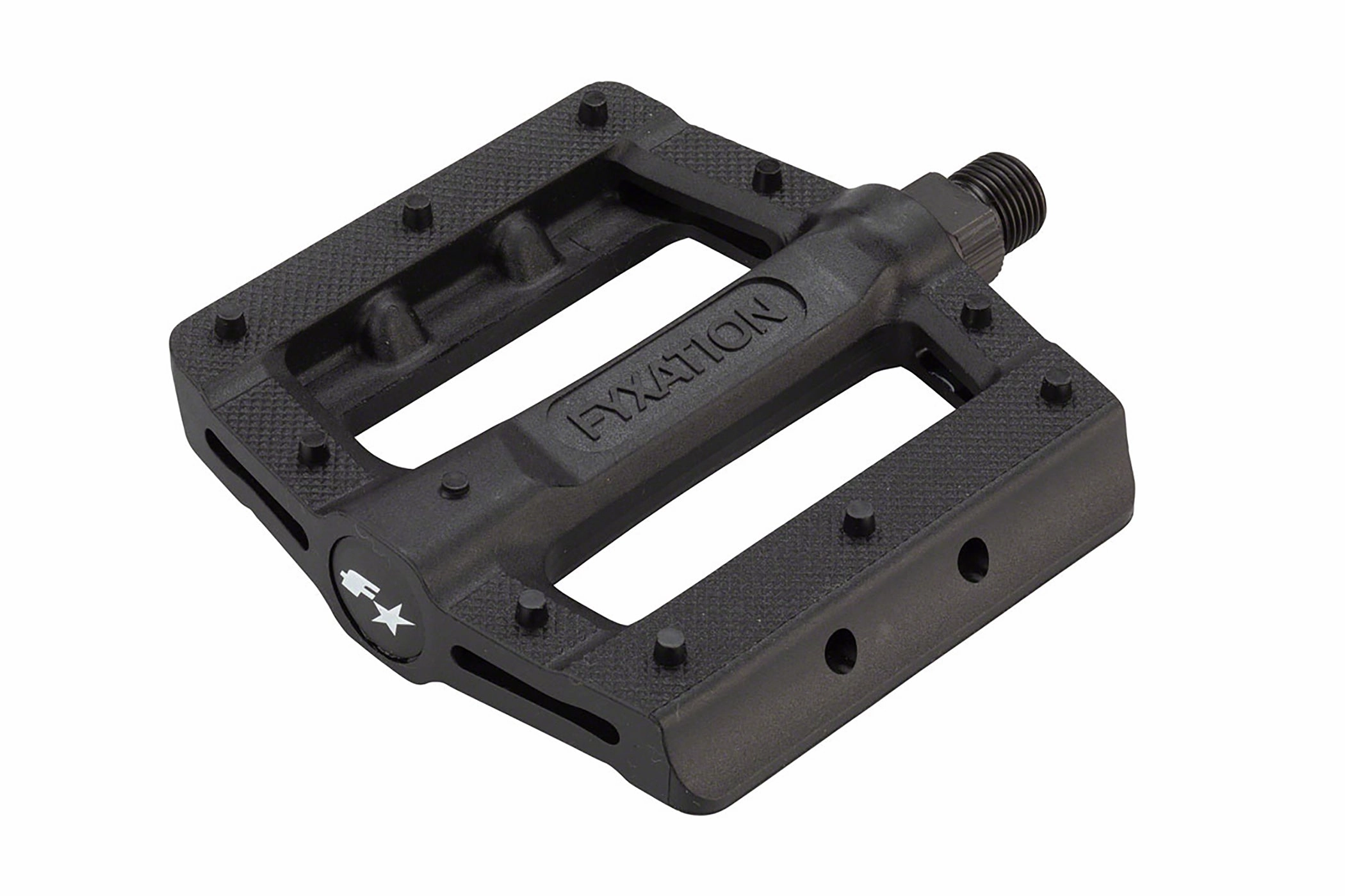 Fyxation Gates Slim Platform Pedals Black