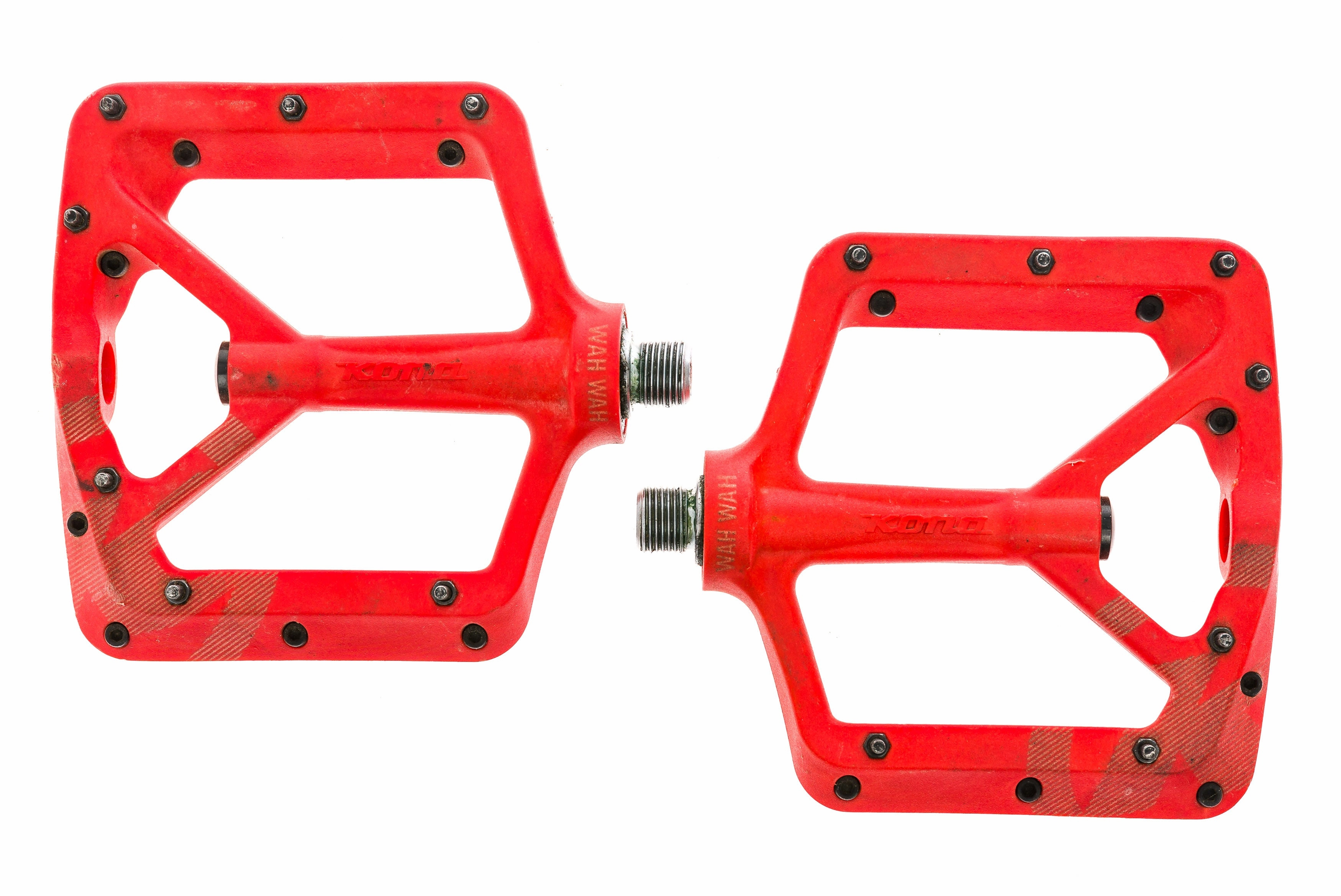 Kona Wah Wah II Composite Pedals Platform Red