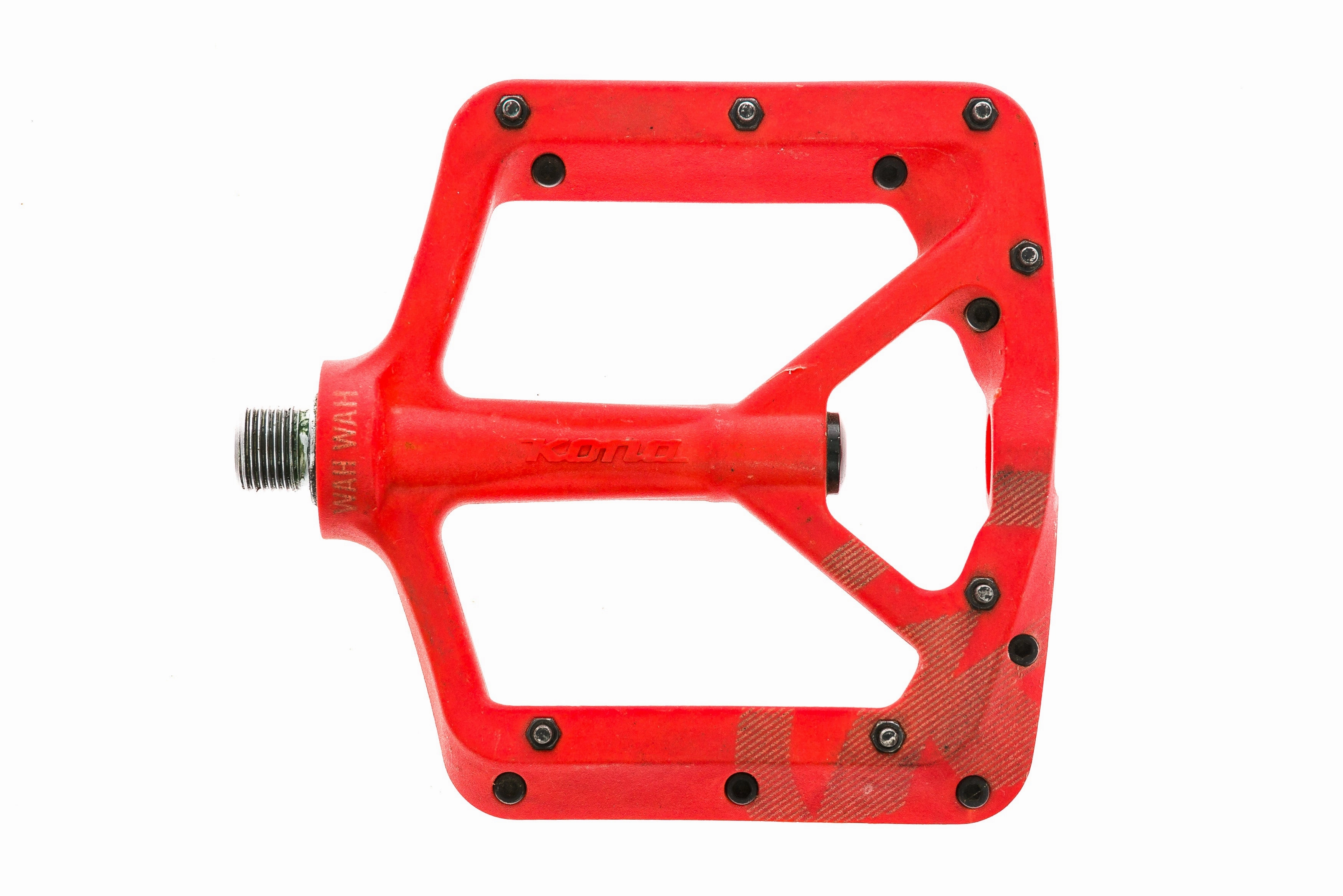 Kona Wah Wah II Composite Pedals Platform Red