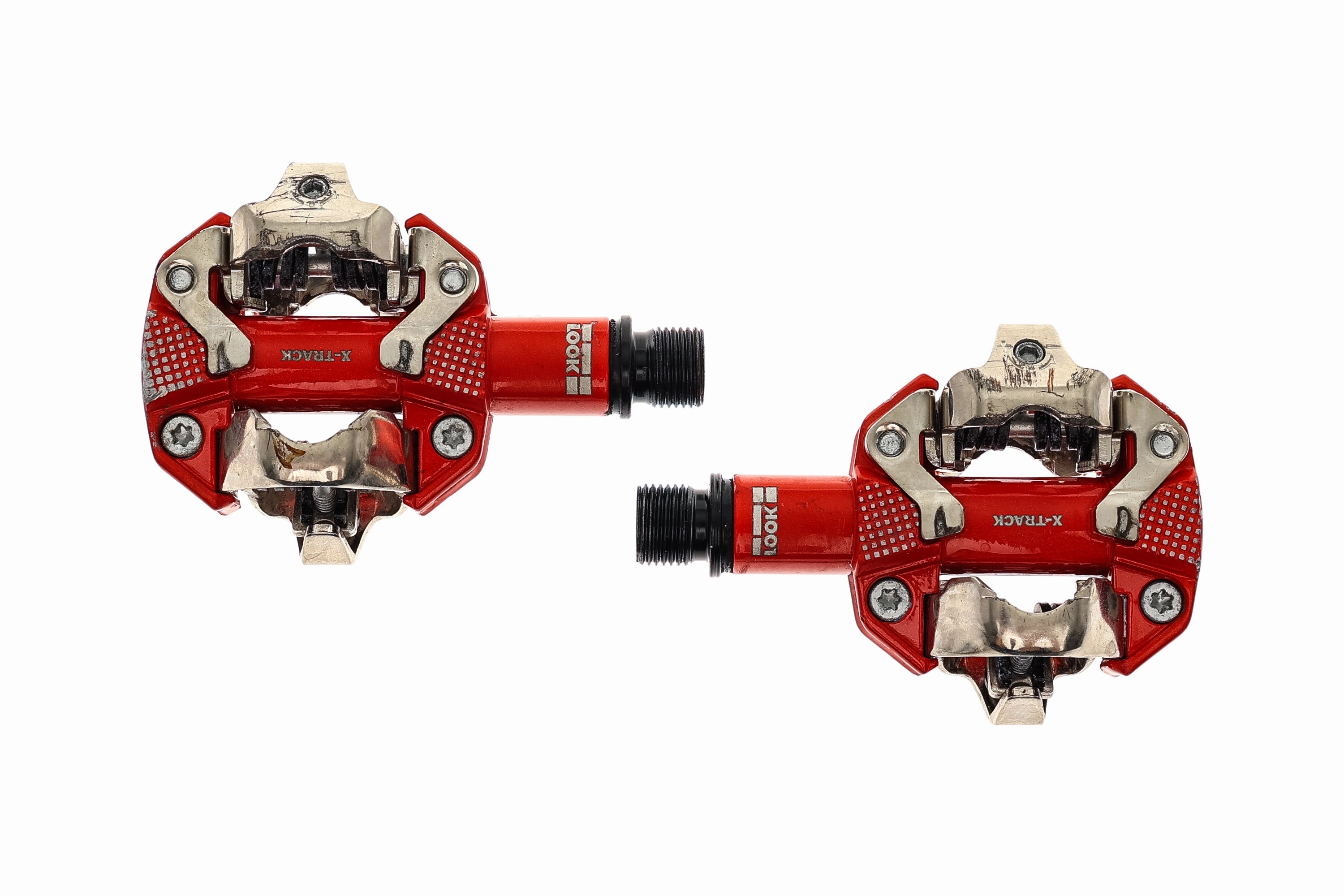 Look X-Track Pedals Clipless Red
