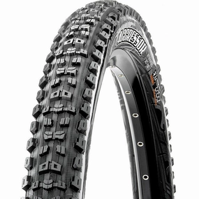 Maxxis Aggressor EXO TR 60TPI folding tire - 27.5 x 2.50WT - Black
