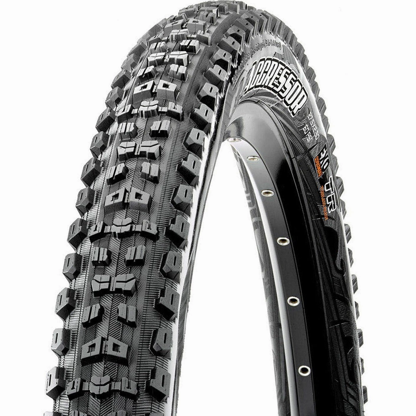 Maxxis Aggressor EXO TR 60TPI folding tire - 27.5 x 2.50WT - Black