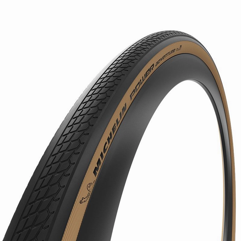 Michelin 700X36 Power Adventure Tlr Competition Tire - Black/Beige 