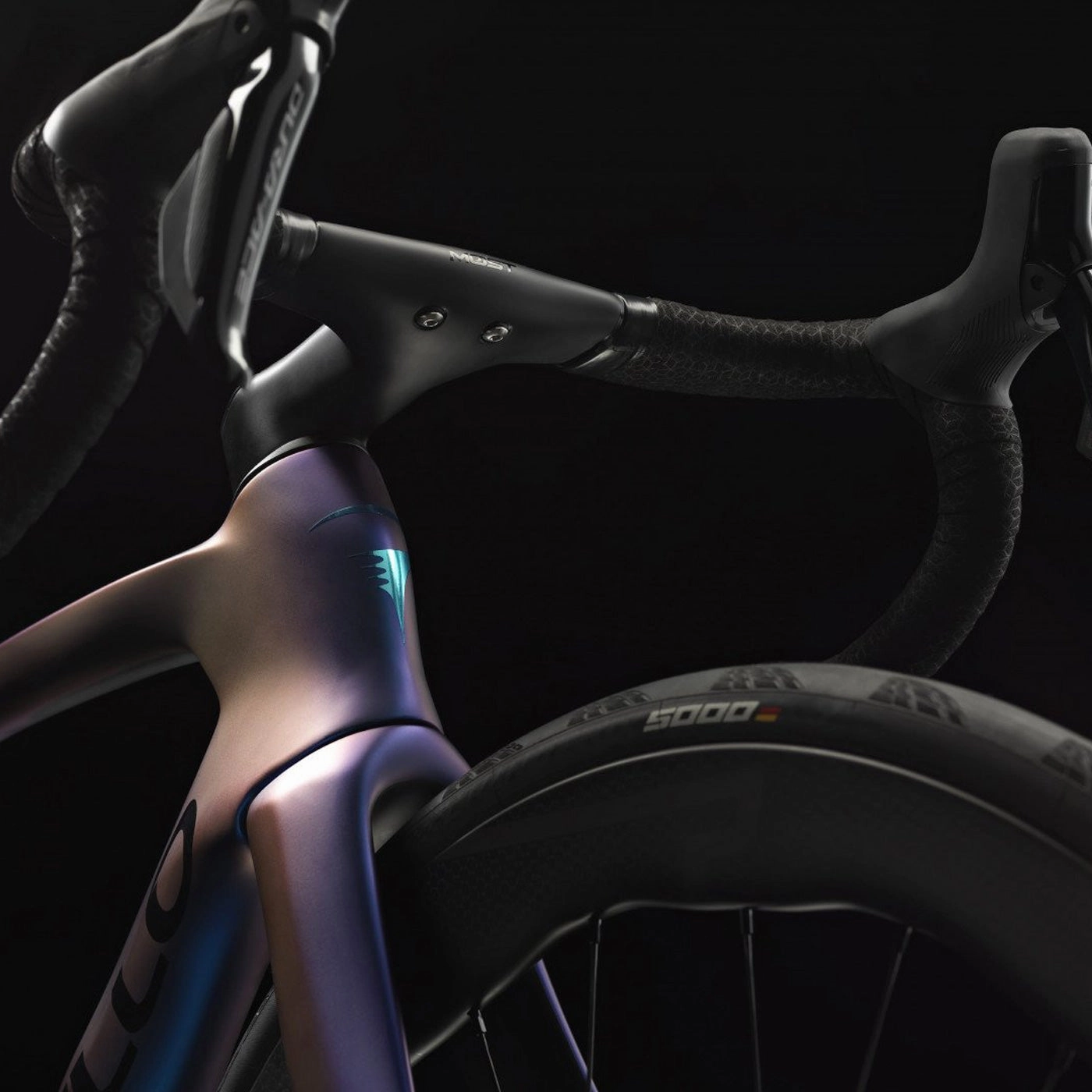 Most Talon Ultra Fast 460 mm integrated handlebar - Black