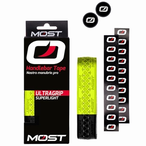MOST Ultragrip Superlight Handlebar Tape - Yellow Black