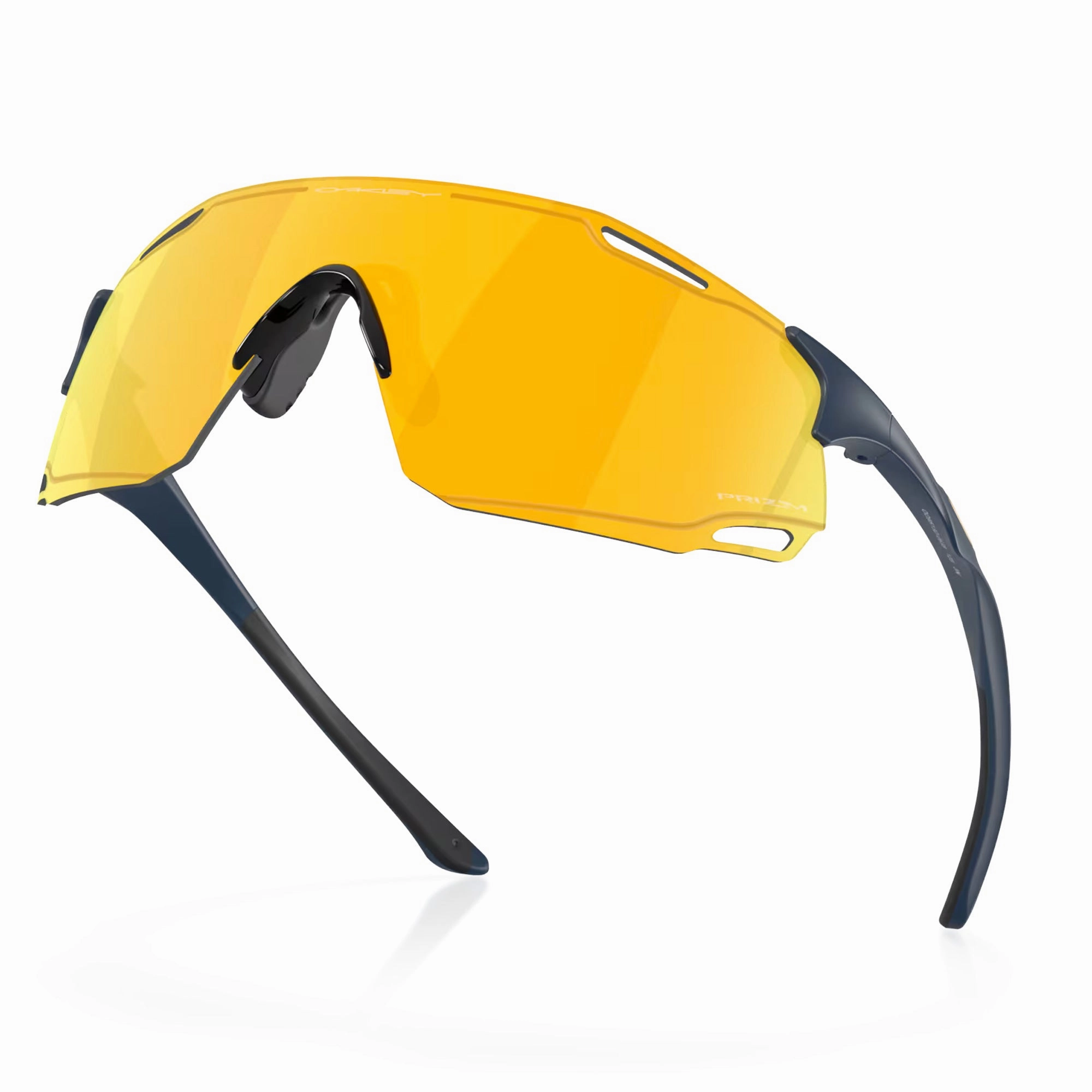 Oakley Cybr Dyno Glasses - Matte abyss prizm 24k
