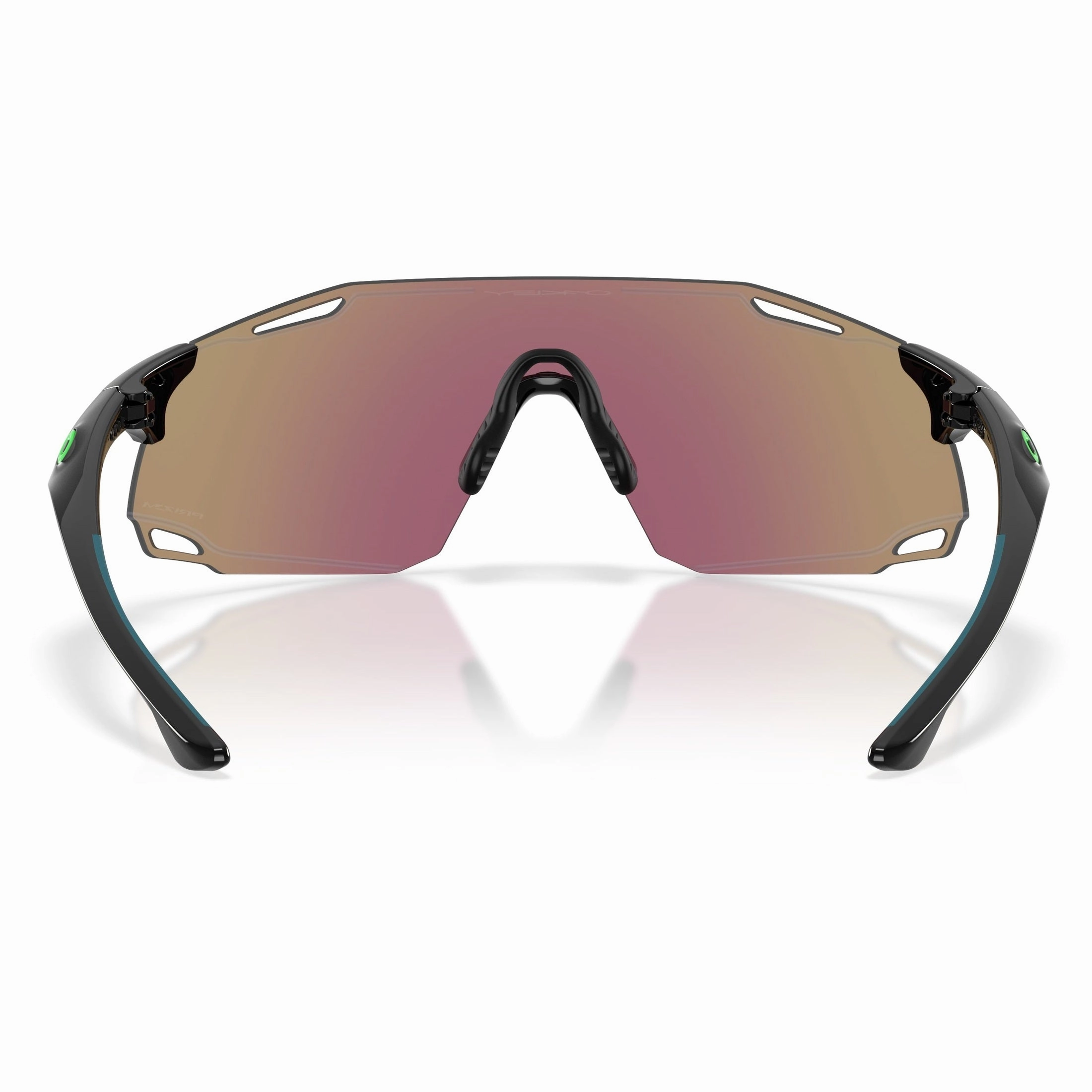 Oakley Cybr Zero glasses - Polished Black prizm sapphire