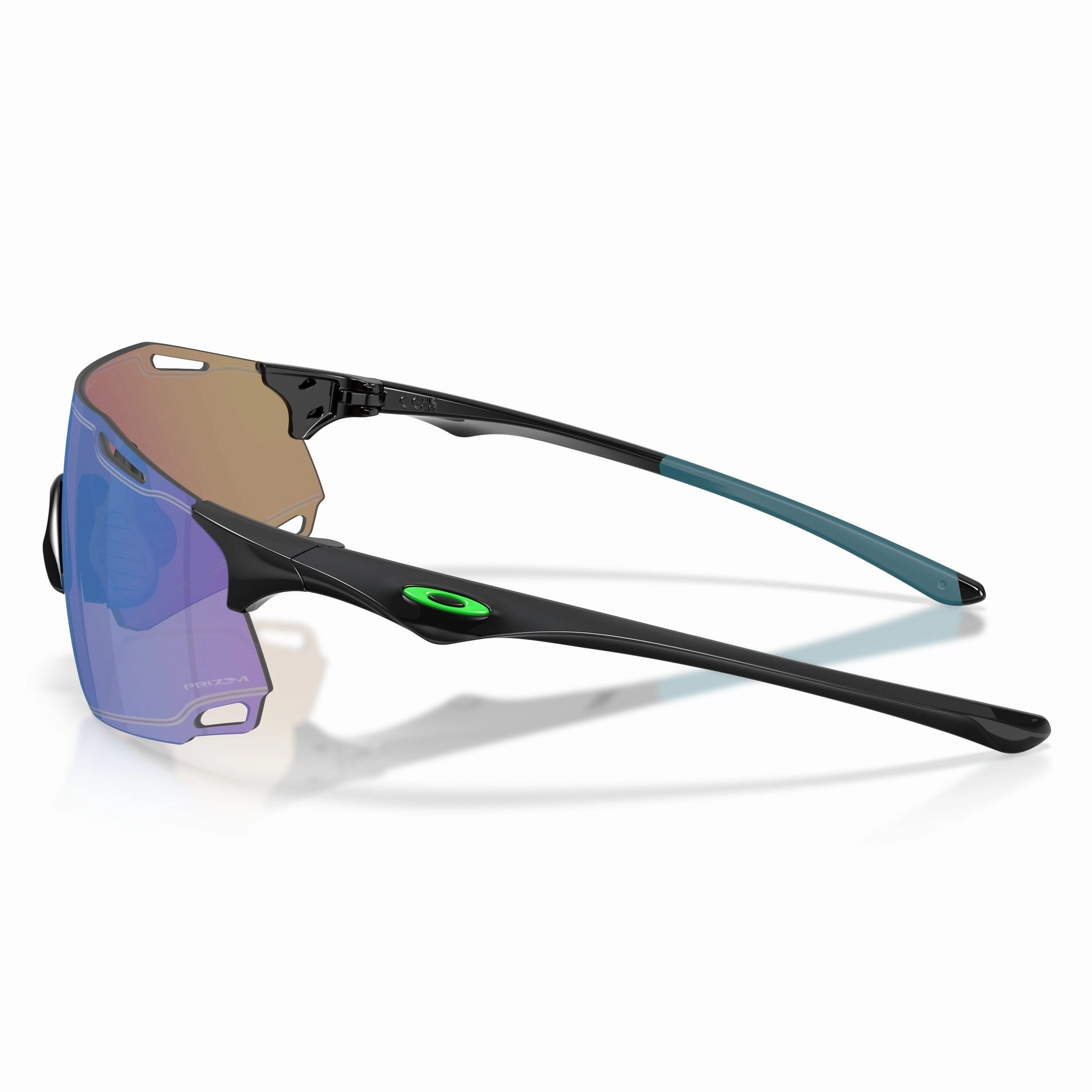 Oakley Cybr Zero glasses - Polished Black prizm sapphire
