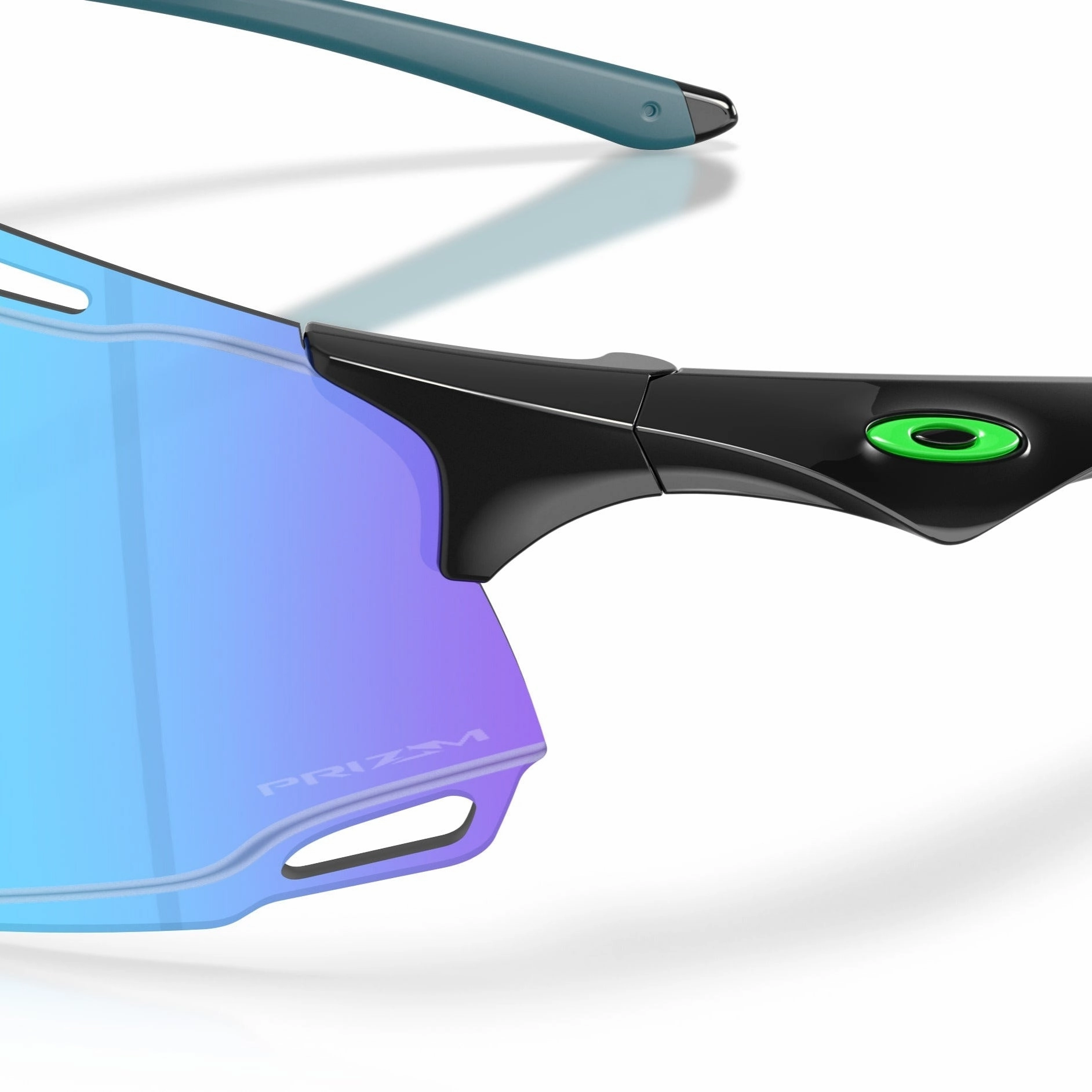 Oakley Cybr Zero glasses - Polished Black prizm sapphire