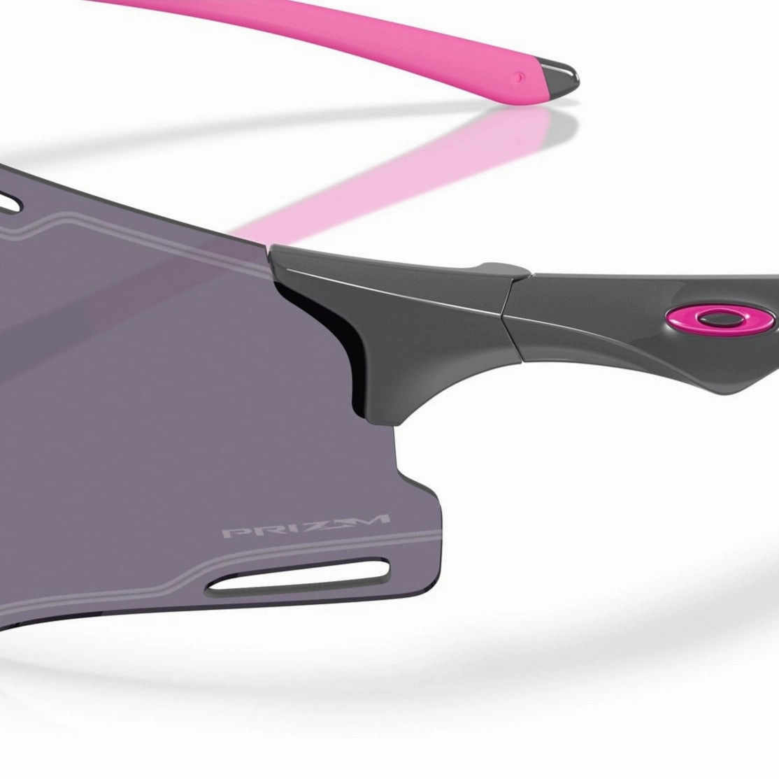 Oakley Cybr Zero glasses - Polished carbon prizm grey