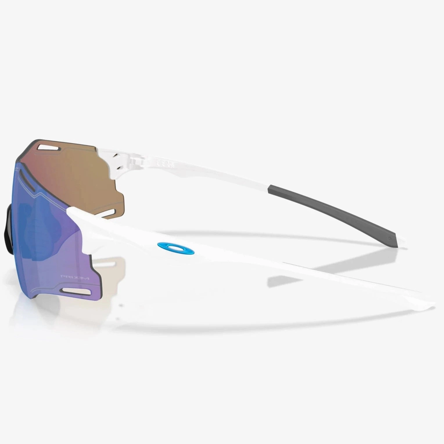 Oakley Cybr Zero glasses - Polished white prizm sapphire