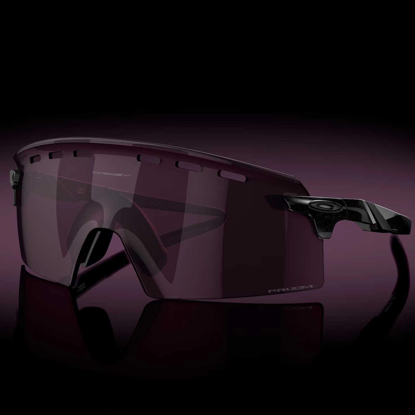 Oakley Encoder Strike Solstice Collection sunglasses - Dark galaxy Prizm road