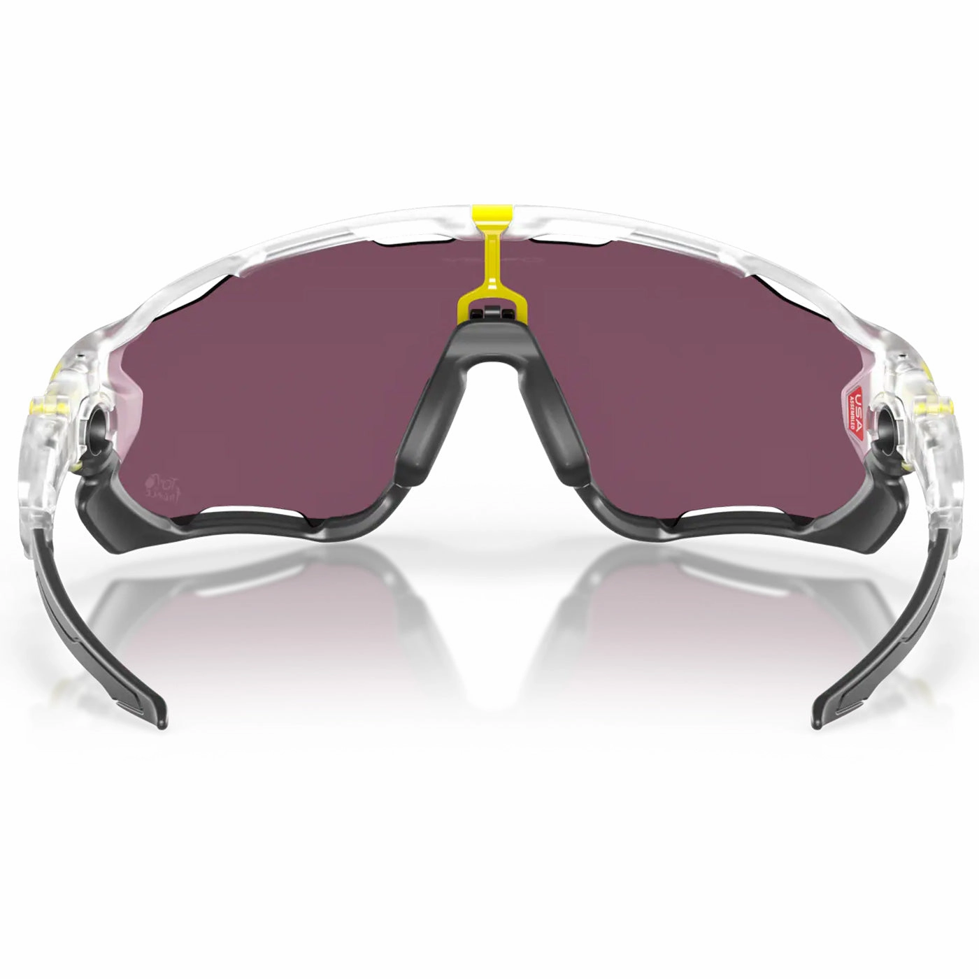 Oakley Jawbreaker sunglasses - TDF Matte Clear Prizm Road Black