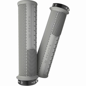 Peaty's Monarch Knurl Thin Grips - Grey
