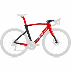 Pinarello Dogma F Disk Frame - Black Red 