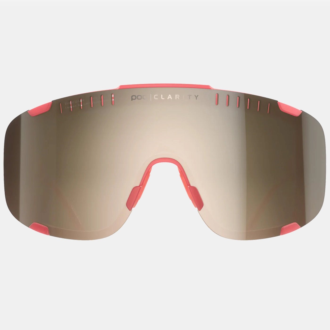 Poc Devour glasses - Ammolite Coral Brown/Silver Mirror