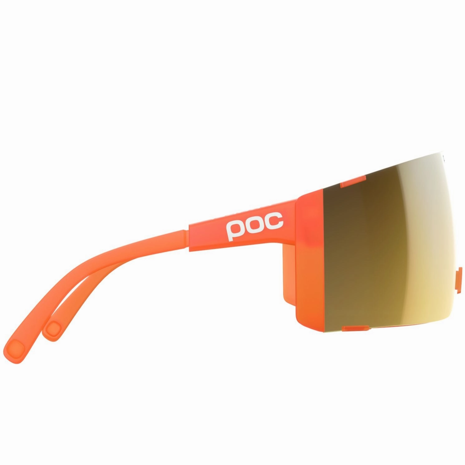 Poc Propel sunglasses - Fluorescent Orange Translucent Clarity Road Sunny Gold