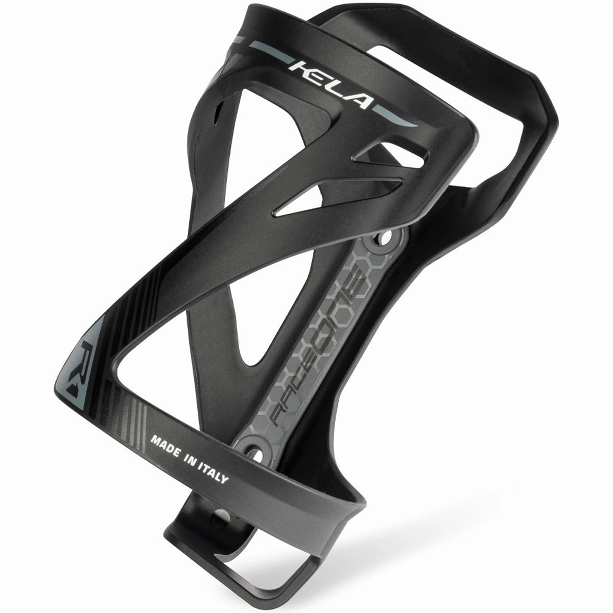 RaceOne Kela bottle cage - Black grey
