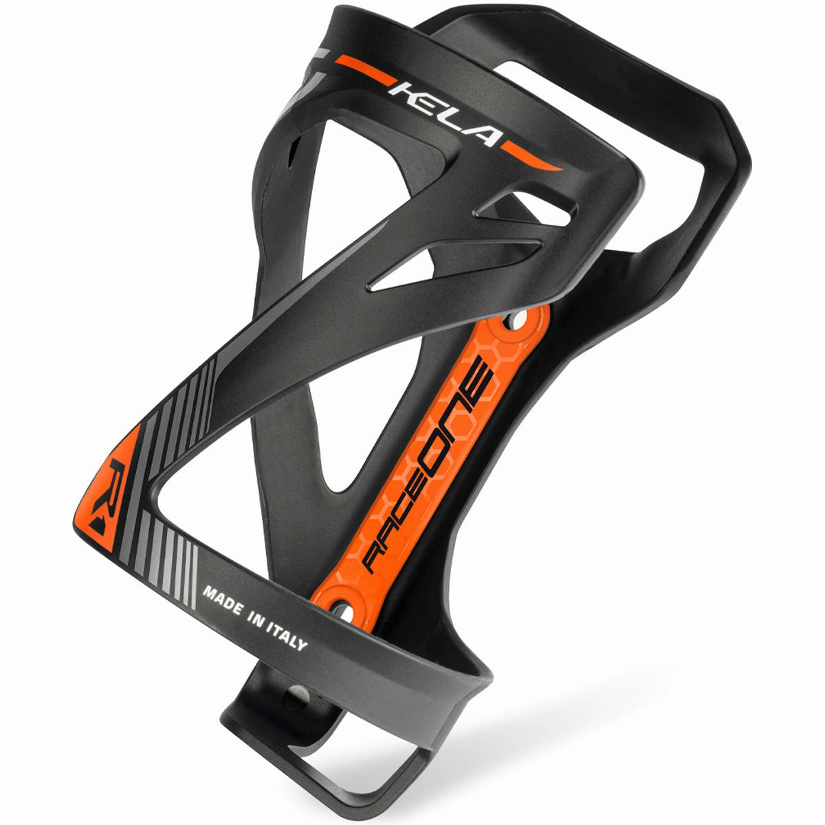 RaceOne Kela bottle cage - Black orange