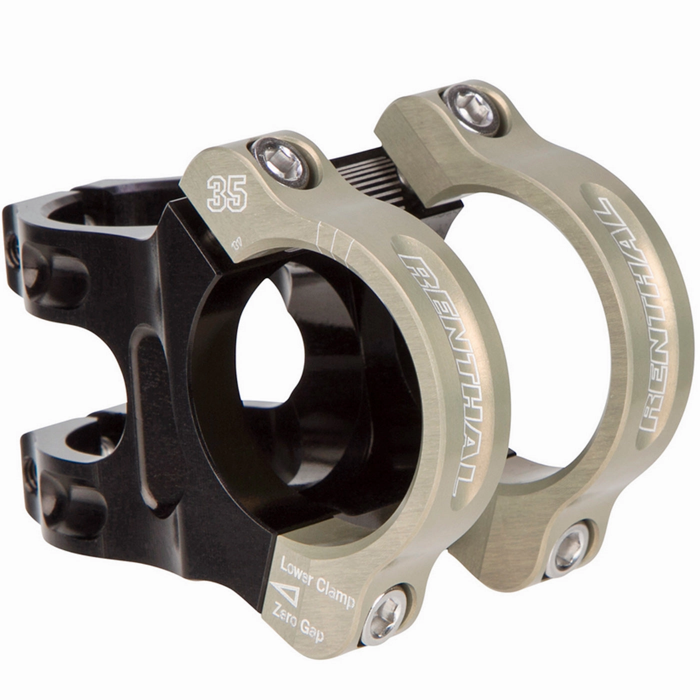 Renthal Apex 35 stem - Black gold