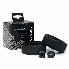 Repente Elastic Grip Gel Handlebar Tape - Black