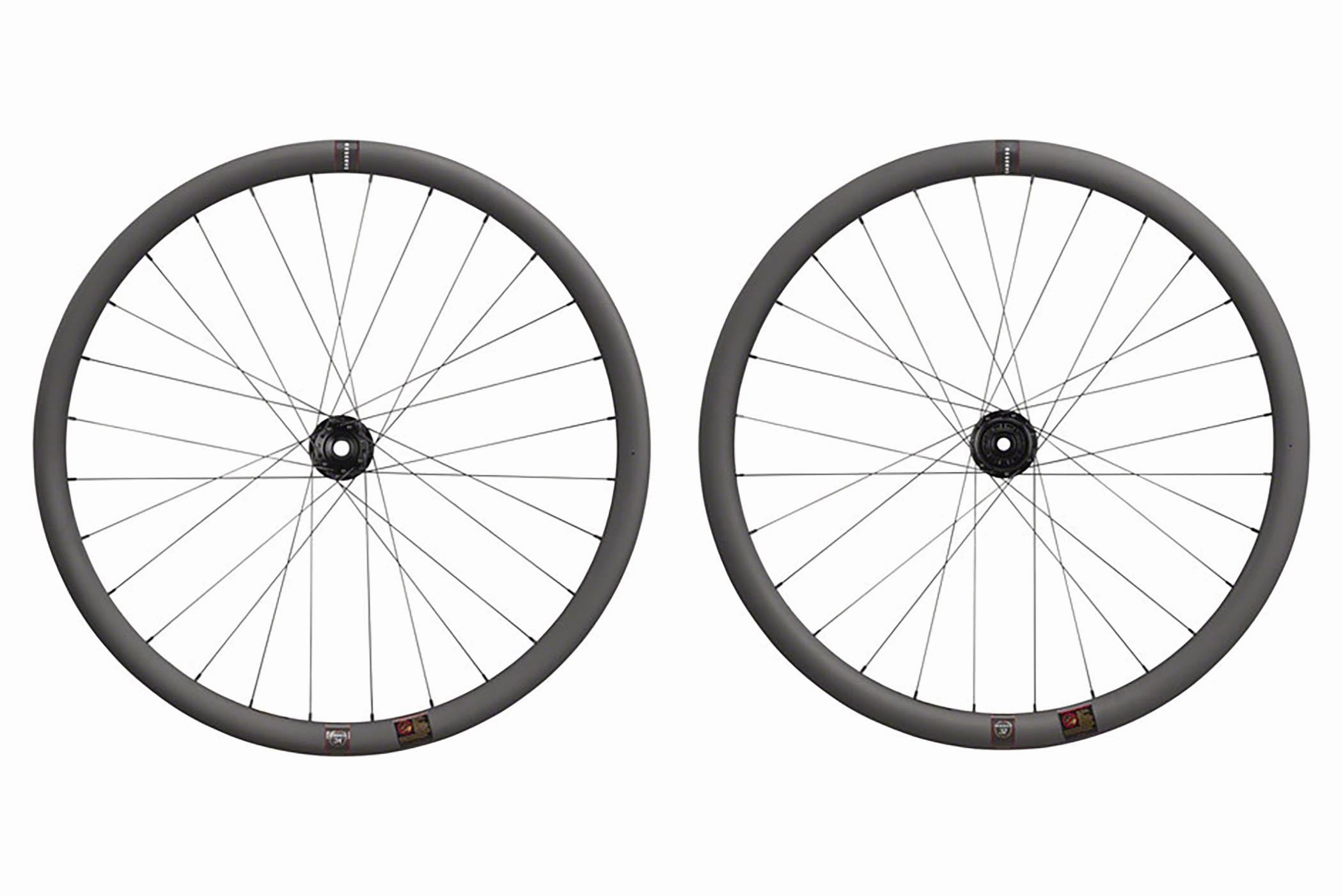 Reserve 34/37 Turbulent Aero Carbon Tubeless 700c Wheelset w/ DT Swiss 180 Hubs