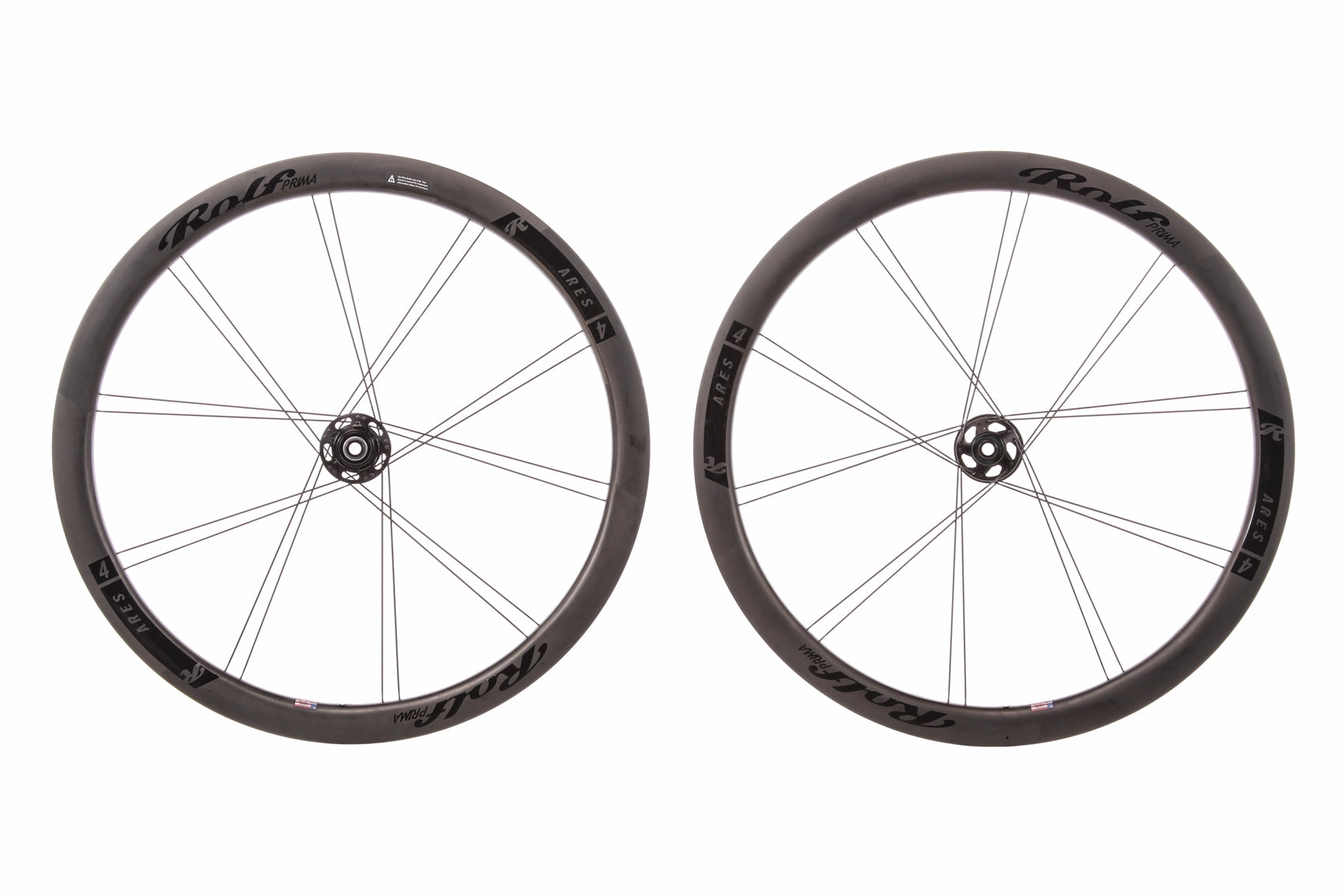 Rolf Prima Ares4 Carbon Tubeless 700c Wheelset