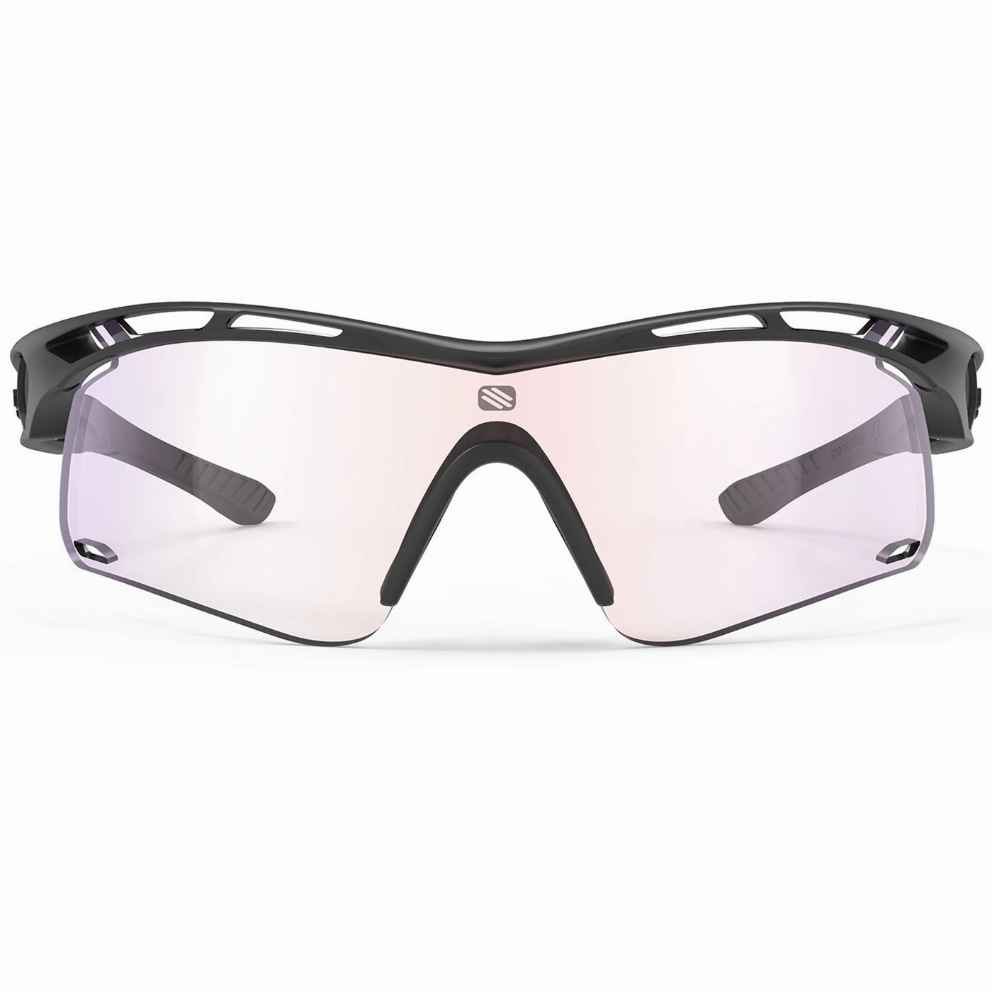 Rudy Tralyx  Slim Sunglasses - Black Mat ImpactX Red