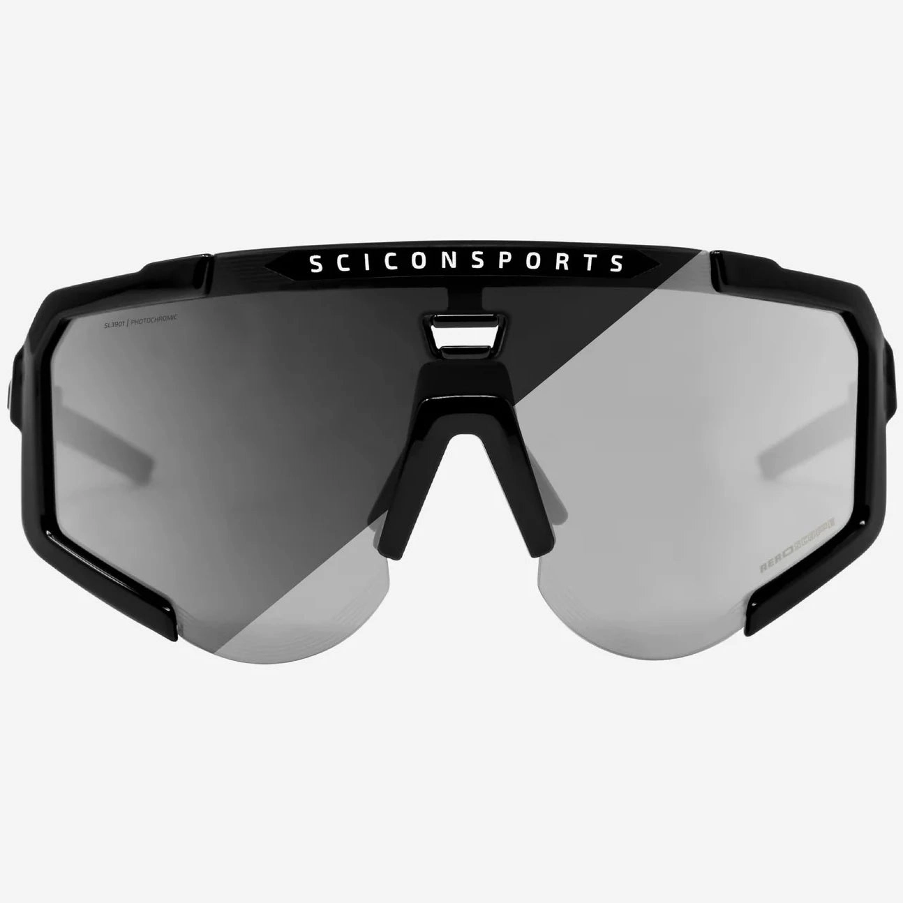 Scicon Aeroscope sunglasses - Black Photochromic silver