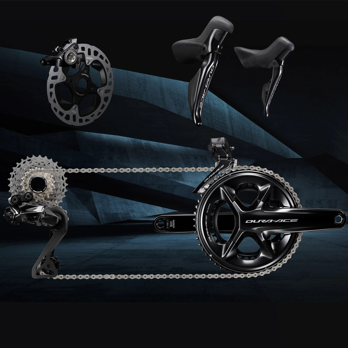 Shimano Dura-Ace Di2 R9270 12V groupset - 52/36 D