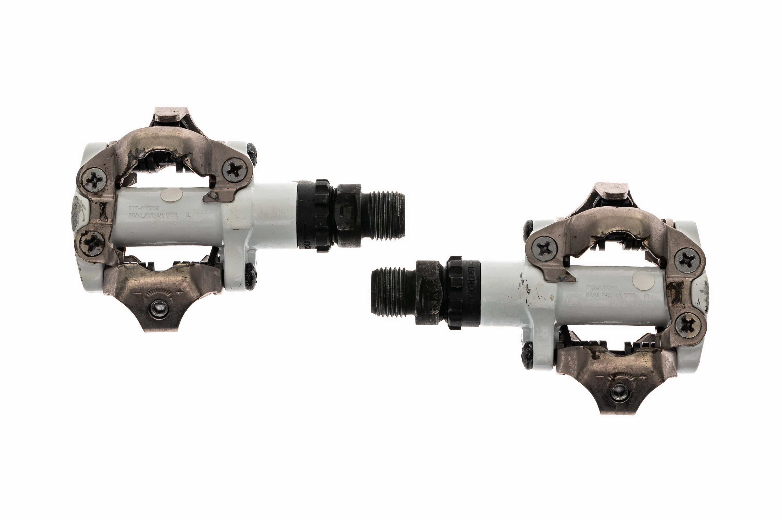 Shimano PD-M520 Pedals Clipless White