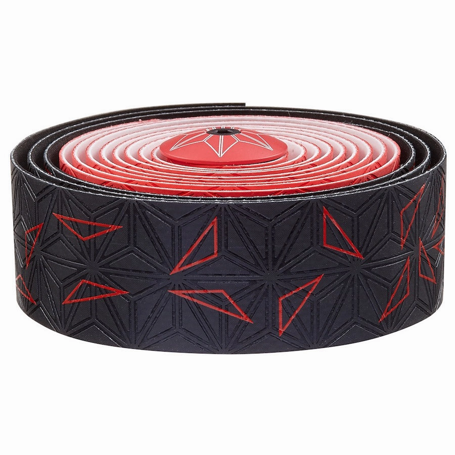 Supacaz Super Sticky Kush Handlebar Tape - Star Fade Red
