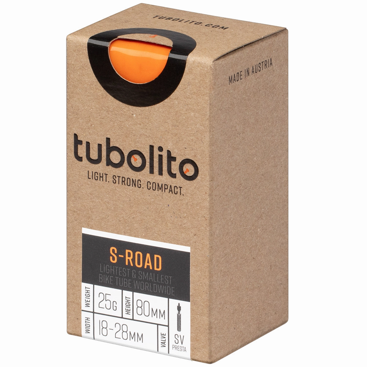 Tubolito S-tubo road 700x18/28c inner tube - Valve 40 mm