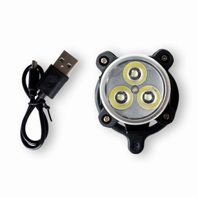USB 3 Led Eleven Front Light - Black