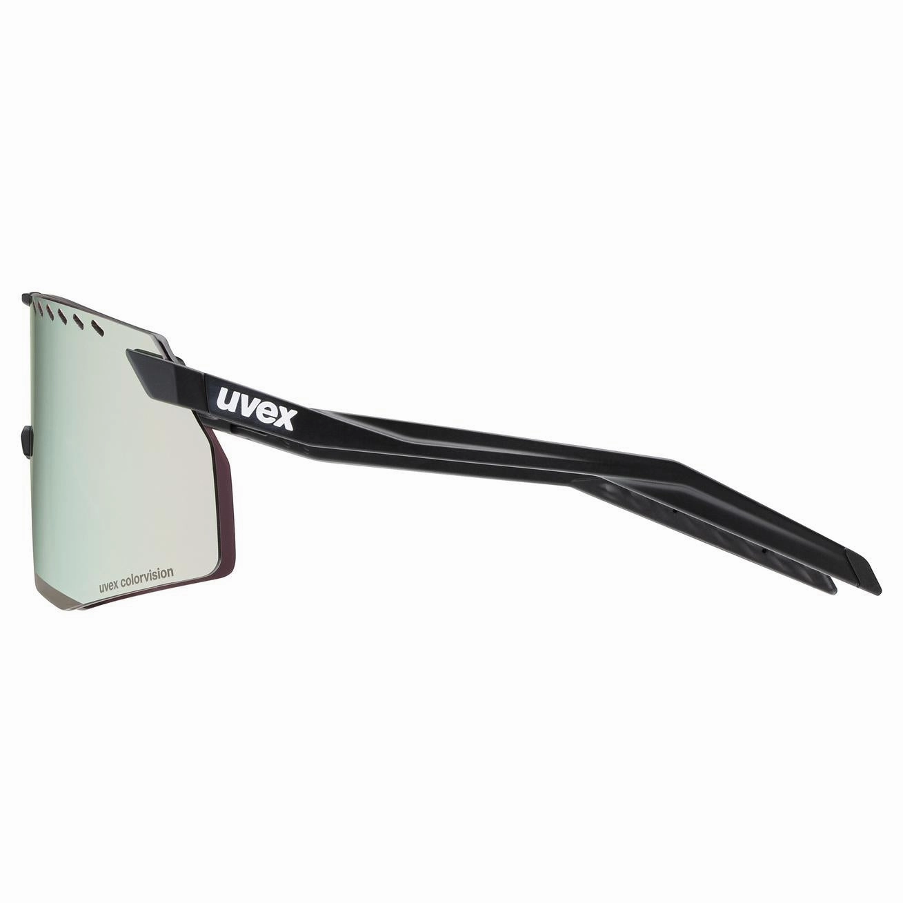 Uvex Pace Stage CV goggles - Black Matt Serlous Silver