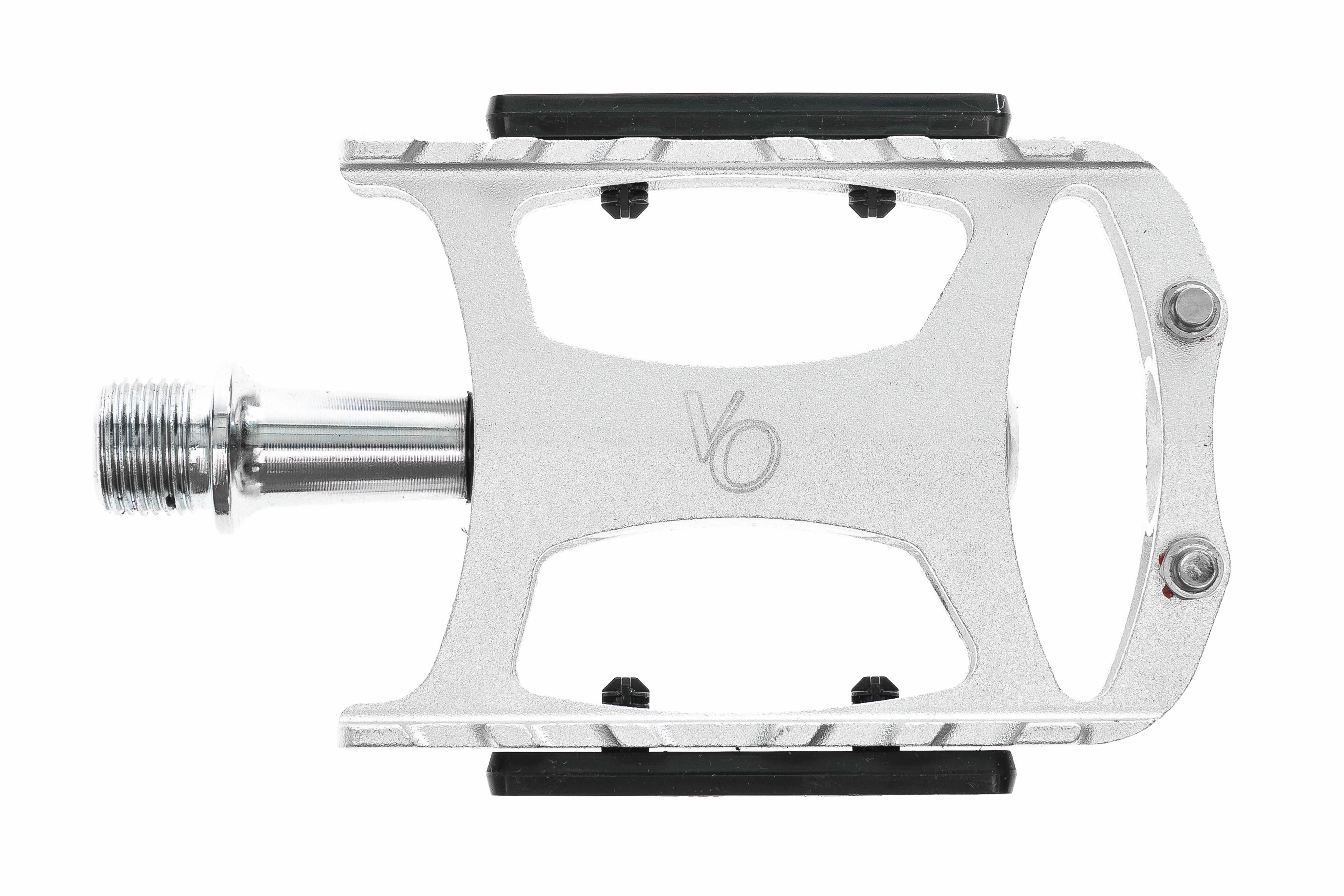 Velo Orange Touring Pedals Flat Platform Silver
