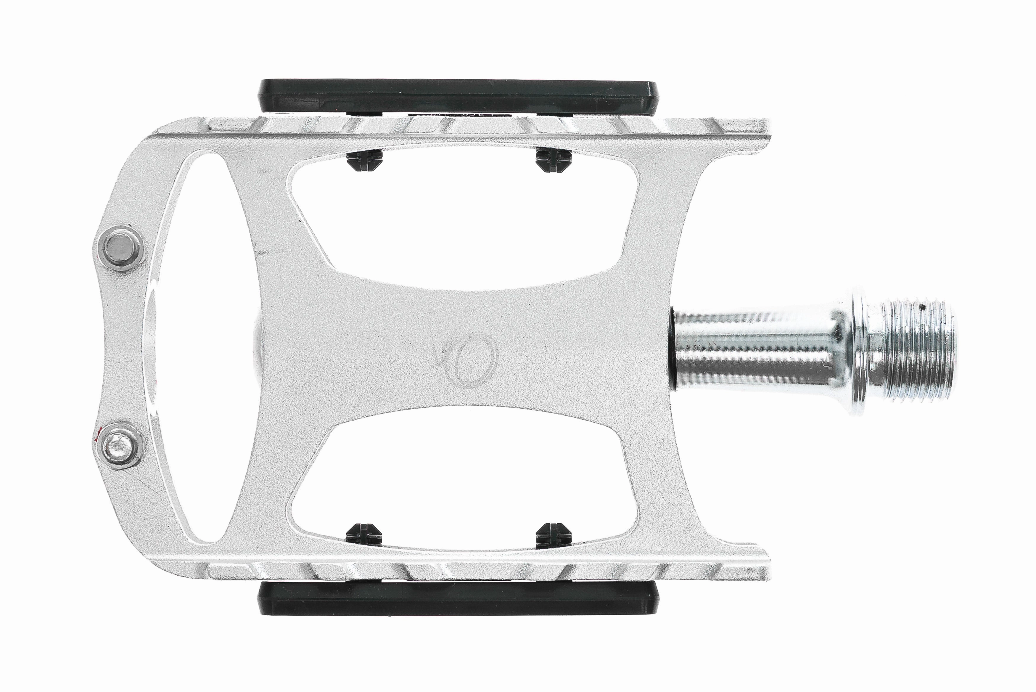 Velo Orange Touring Pedals Flat Platform Silver