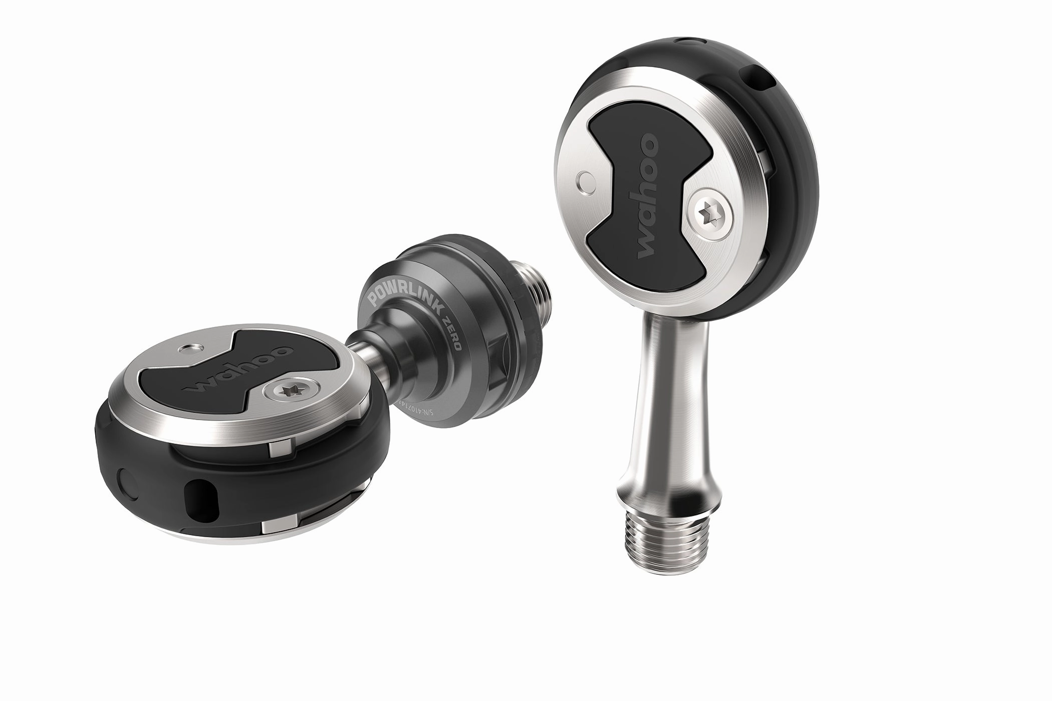 Wahoo POWRLINK Left Sided Power Pedal Clipless Black